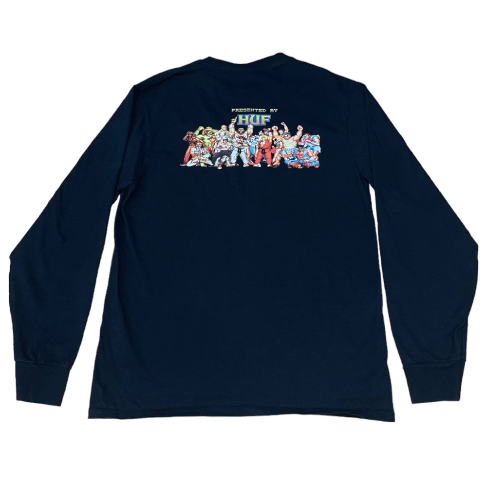 Huf Collaboration Street Fighter Long Sleeve Shirt (M)